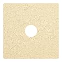 Enkosi Loofah Shower Mat with Drain Hole – Cushioned Anti-Slip Square Bath Mat for Showers, and Bathroom Floors – Textured PVC, Non Slip Safety Pad for Walk-In Stalls and Wet Areas (27x27 Light Beige)