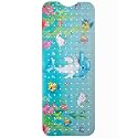 ENKOSI Non-Slip Bath Mat and Shower Mat 40x16 Extra Long, Dolphin Print