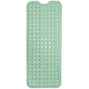 ENKOSI Non-Slip Bath Mat and Shower Mat 40x16 Extra Long, Aqua Green