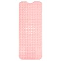 ENKOSI Non-Slip Bath Mat and Shower Mat 40x16 Extra Long, Baby Pink