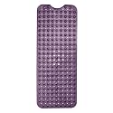 ENKOSI Non-Slip Bath Mat and Shower Mat 40x16 Extra Long, Purple