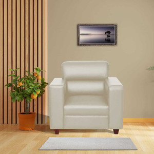enlay leatherette 1 seater  sofa