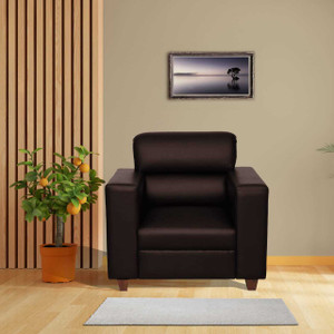 enlay leatherette 1 seater  sofa