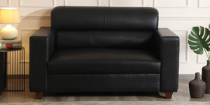 enlay leatherette 2 seater  sofa