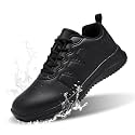 ENLEN&amp;BENNA Non Slip Work Shoes for Men Waterproof Slip Resistant Food Service Restaurant Kitchen Chef Shoes Lightweight Comfort Walking Sneaker Casual Shoe