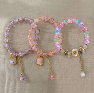 ennygacessories crystal bracelet pack of 3