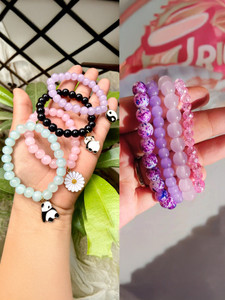 ennygacessories glass beads bracelet