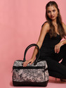 ENSAC (Expandable) Cotton/Jacquard Travelling Duffel Bags for Men and Women Duffel Without Wheels