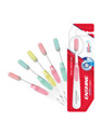 Enshine Advance Clean Toothbrush with Ultra Soft Bristles Tongue Cleaner Enamel Safe Ultra Soft Toothbrush (Pack of 6)