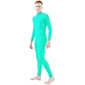 Ensnovo Adult Spandex Turtleneck Long Sleeve One Piece Unitard Bodysuit Dancewear