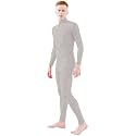 Ensnovo Adult Spandex Turtleneck Long Sleeve One Piece Unitard Bodysuit Dancewear