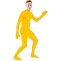 Ensnovo Mens Mock Neck Full Body Unitard Spandex Zentai Suits Costumes