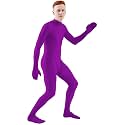 Ensnovo Mens Mock Neck Full Body Unitard Spandex Zentai Suits Costumes