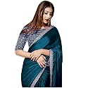 Women's Embroidery Work Silk Saree With Blouse Piece