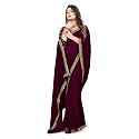 Women's Embroidery Work Silk Saree With Blouse Piece