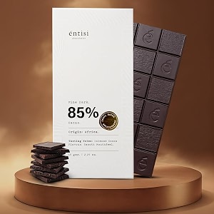 Entisi Dark Chocolate Bar - Chocolates in