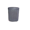 Net Multipurpose Hollow Round Plastic Basket - Small Items Organizer for Spoons, Pencils, Brushes, Cutlery, Stationery - Portable Desk Storage for Home &amp; Office (Q-1)