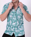 ENTNICBLISS Men Regular Fit Printed Spread Collar