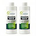Entor Dishwasher Rinse Aid | For Automatic Dishwashers | Plant Based Surfactants | Biodegradable, Eco-Friendly And Safe | Pack of 2 (500 ml each)