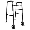 Entros Adult Walker | Aluminum Frame, Lightweight, Foldable &amp; Height Adjustable Walker | Offering comfort and support for Adult, Senior Citizens &amp; Handicaps | KL913L