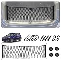 Envelope Style Cargo Net for 2014-2022 2023 Jeep Cherokee Accessories, Rear Trunk SUV Mesh Cargo Net, Upgraded 5mm Bungee &amp; Double-Layer Nylon Storage Tailgate Netting Grocery&amp;Tools Holder Organizer