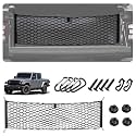 Envelope Style Cargo Net for 2020-2026 Jeep Gladiator Accessories, Rear Trunk SUV Mesh Cargo Net, Upgraded 5mm Bungee &amp; Double-Layer Nylon Storage Tailgate Netting Grocery&amp;Tools Holder Organizer
