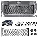 Envelope Style Cargo Net for 2021-2025 2026 Chevy Tahoe/Suburban/GMC Yukon Accessories, Rear Trunk SUV Mesh Cargo Net, Upgraded 5mm Bungee &amp; Double-Layer Nylon Storage Netting Grocery&amp;Tools Organizer