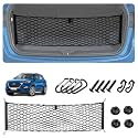Envelope Style Cargo Net for Hyundai Tucson 2026 2025-2022 Accessories, Rear Trunk SUV Mesh Cargo Net, Upgraded 5mm Bungee & Double-Layer Nylon Storage Tailgate Netting Grocery&Tools Holder Organizer