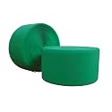 Envirolite Hook Fastener | 4" Wide, 42' Long | Gymnastics and Cheer Mat Tape | Nylon Hook for Carpet Bonded Foam Seams - Green