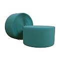 Envirolite Hook Fastener | 4" Wide, 42' Long | Gymnastics and Cheer Mat Tape | Nylon Hook for Carpet Bonded Foam Seams - Teal