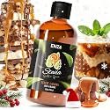 Enzo Liquid Stevia Drops Our Zero Calories Sweetener (8oz - 1600 Servings/Bottle) - Toffee Caramel - All Natural flavoring with No Artificial Additives &amp; Filler Ingredient