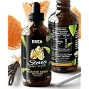 Enzo Liquid Stevia Drops Our Zero Calories Sweetener (4oz - 800 Servings/Bottle) - Vanilla - All Natural flavoring with No Artificial Additives &amp; Filler Ingredient