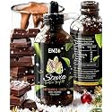 Enzo Liquid Stevia Drops Our Zero Calories Sweetener (4oz - 800 Servings/Bottle) - Chocolate - All Natural flavoring with No Artificial Additives &amp; Filler Ingredient