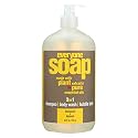 EO Botanical Liquid Hand Soap Refill, Lemon & Eucalyptus, 32 Oz (Pack Of 2)