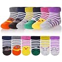 Eocom Baby Toddler Kids Wool Socks, Girls Boys Winter Warm Crew Socks