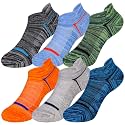 Eocom Kids Boys Ankle Socks Low Cut Athletic Cotton Sport Socks For Little Boys 6 Pairs