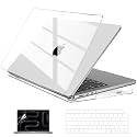 EooCoo Compatible for MacBook Pro 14 inch Case 2024 2023 2022 2021 M3 M2 M1 A2918 A2992 A2779 A2442 Pro Max Chip, Hard Shell Cases with Keyboard Cover, Screen Protector (Crystal Clear)