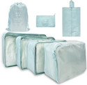 Eopzo Packing Cubes for Suitcase - 7 Pcs Travel Cubes Set for Suitcase