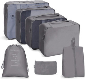 eopzo travel organizer 7 in 1 packing cube for travel space saver laundry cosmetics