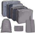 Eopzo Travel organizer 7 in 1 Packing Cube For Travel Space Saver Laundry Cosmetics