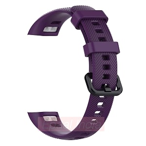 epaal tpu silicon band strap for honor band 5  honor band 4 purple