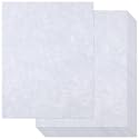 Epakh 200 Pcs Old Age Parchment Paper 8.5 x 11 Inch Standard Letter Vintage Colored Old Parchment Semblance Double Side Printing Paper (Light Purple)