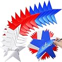 Epakh 36 Pcs Large Stars for Classroom Bulletin Board, 3 Color
