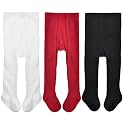 EPEIUS Baby Girl Tights Cable Knit Cotton Seamless Footed Leggings 0-6Y