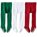 EPEIUS Baby Tights Baby Girls Non-Slip Plain/Ribbed Leggings Seamless Cotton Stockings Pantyhose Newborn Infant Toddler