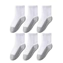 EPEIUS Kids Crew Socks Seamless Cotton Dress Socks for Boys Girls 1-15Y