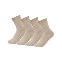 EPEIUS Kids Crew Socks Seamless Cotton Dress Socks for Boys Girls 1-15Y