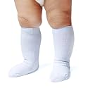 Epeius Unisex-Baby Seamless Cable Knit Knee High Socks (Pack of 3/6)
