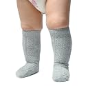 Epeius Unisex-Baby Seamless Cable Knit Knee High Socks (Pack of 3/6)