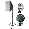 ePhoto Photograpy Video DSLR Camera Lighting Kit Studio Photo Softbox Lighting HS4